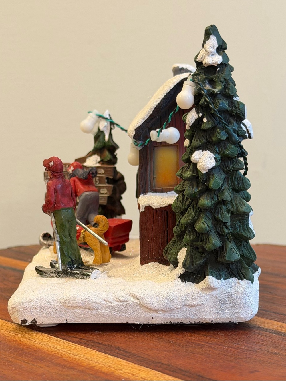 St Nicholas Square Ski Patrol Christmas Village Lighted 2021 - Picture 7 of 12